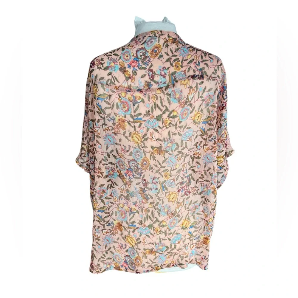 Anthropologie Andersen & Lauth Bella Shimmer Kimono - One Size